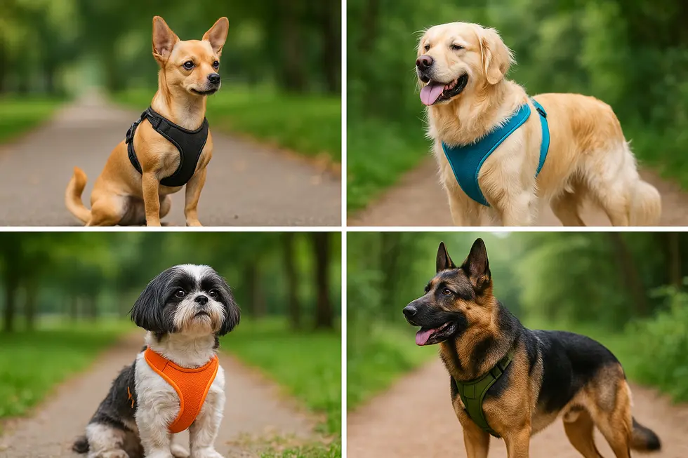 Choosing the Perfect Harness: Small vs. Large Dogs