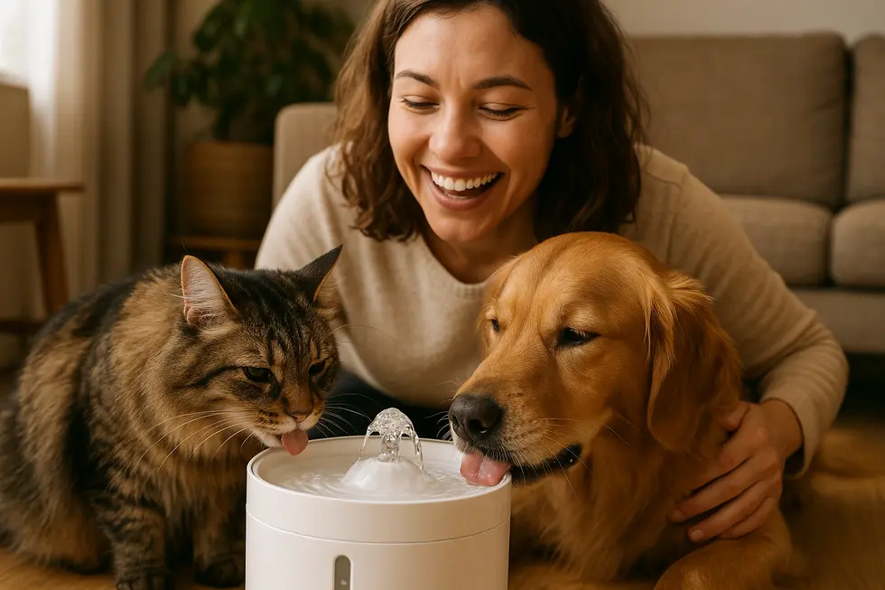 Automatic Water Fountains for Pets: Boosting Hydration and Health
